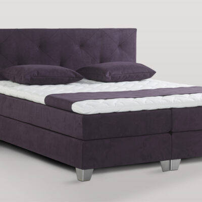 Waterbed boxspring paars